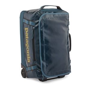 Patagonia black hole 40L rolling duffel. Abalone blue.